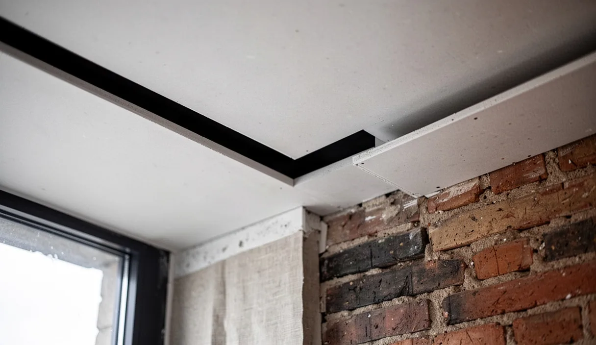 Shadow Gap Detailing for Drywall Ceilings and Masonry